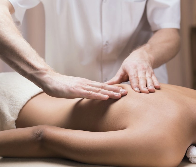 Hands-on therapeutic massage
